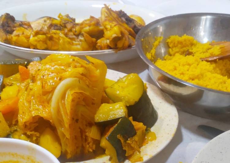Cuscús de pollo #dominó