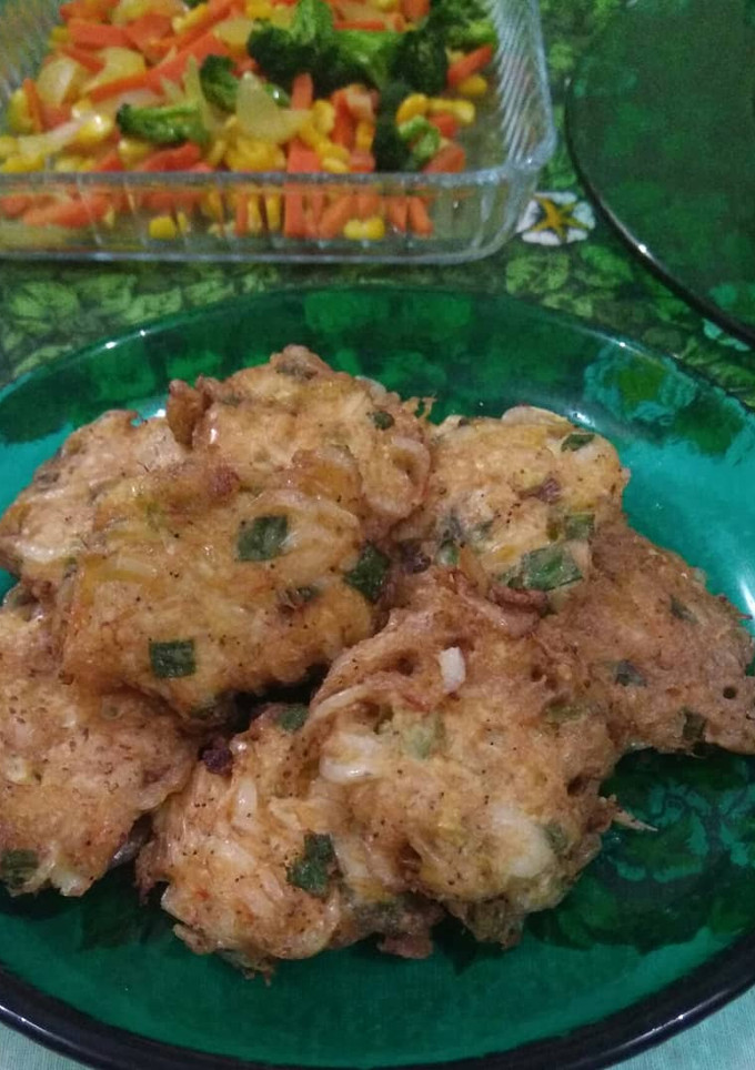 Foto resep Rebon basah goreng telur