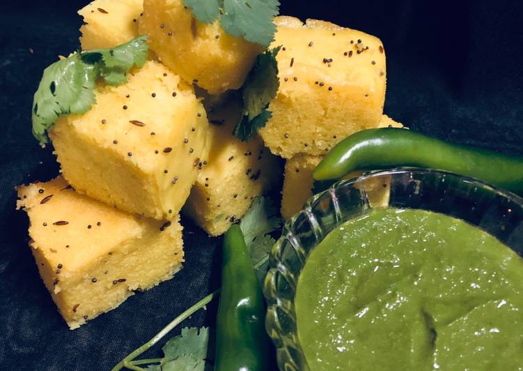 Simple Way to Prepare Any-night-of-the-week Mixed Daal Dhokla