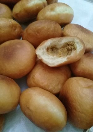 Foto resep Roti goreng isi unti kelapa khas bangka