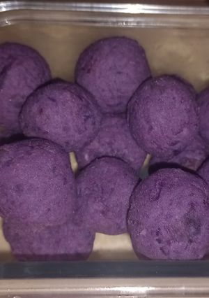 Foto resep Bola Ubi Ungu
