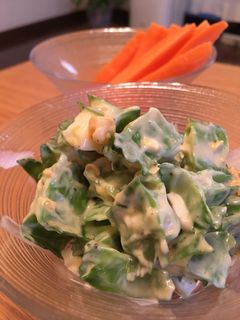 A picture of Japanese Square Beans Salad.