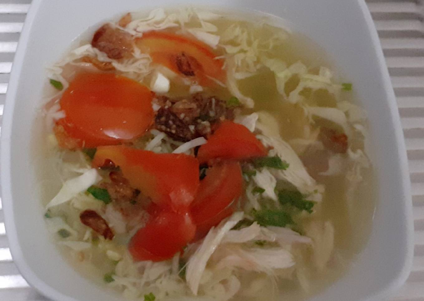 Soto ayam bening resep ibu