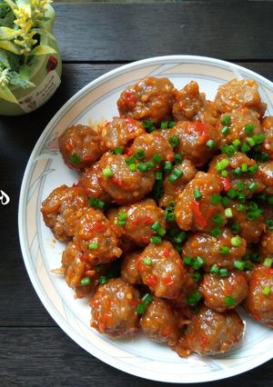 Foto resep Balado Pentol Pedas