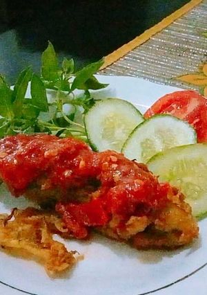 Foto resep Ayam Geprek Super Pedasss