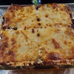 A picture of Bowtie Lasagna.