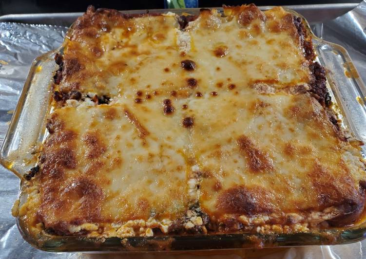 Recipe: Yummy Bowtie Lasagna