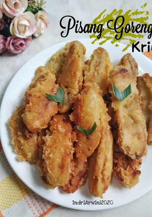 A picture of Crispy Fried Bananas That Stay Crunchy.