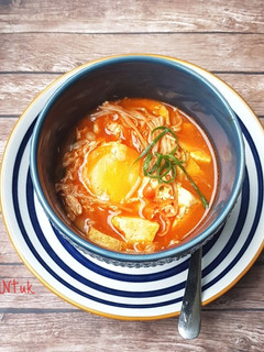 Foto resep Sundubu Jjigae (Sup Tahu Pedas Korea)