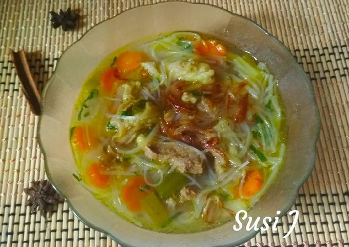 Resep Sop ala ala soto padang, Lezat