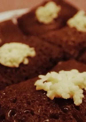Foto resep Dadar Gulung Coklat isi Pisang Keju
