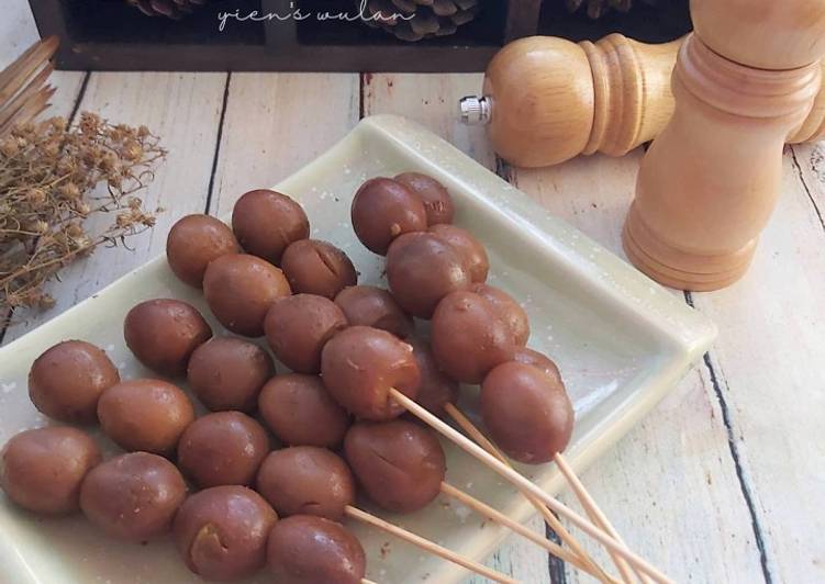 Resep Sate telur puyuh Anti Gagal