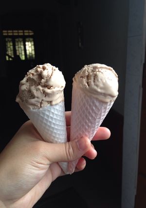 Hình của món Kem tiramisu.