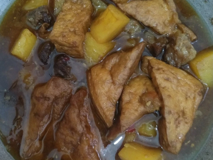 Langkah Mudah untuk Membuat Resep Semur daging tahu kentang favorite 😍 yang Lezat Sekali Anti Ribet, Menggugah Selera