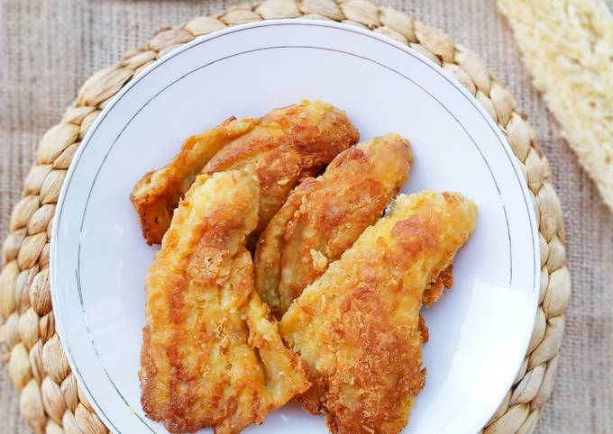 Pisang goreng crispy