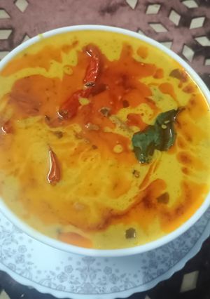 मूंग दाल मंगोड़ी की कढ़ी मारवाड़ी स्टाइल में रेसिपी मुख्य फोटो