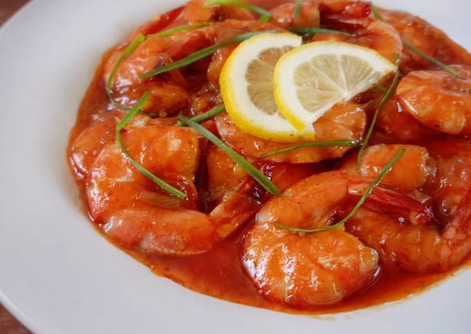 Resep Udang Asam Manis Pedas Oleh Cici Andriyani Cookpad