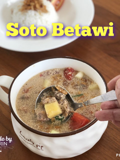 Foto resep Soto betawi (santan+susu)