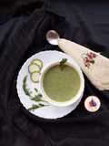 Dil leaves - Ridge gourd Soup