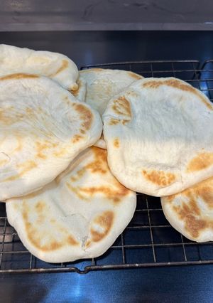 A picture of Perfect Pita Bread - Soft and Fluffy pillows - AMAZING.