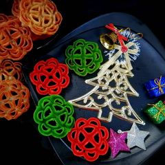 A picture of Rose cookies.