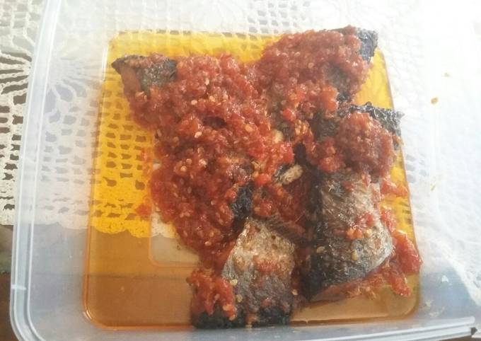 Ikan patin balado padang versi q