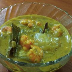 IRAL NONGHU CURRY/ PRAWN PALM FRUIT CURRY A picture of IRAL NONGHU CURRY/ PRAWN PALM FRUIT CURRY.