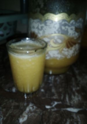 صورة لوصفة عصير البرتقال والجزر