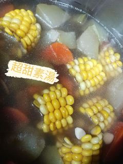 合掌瓜粟米腰果粟子素湯 的食譜成品照片