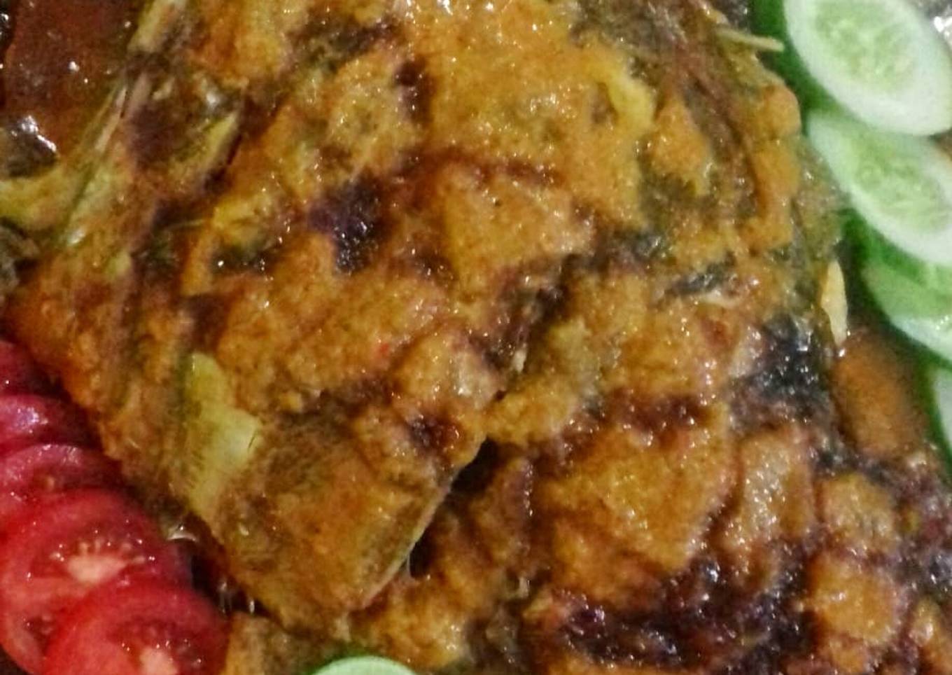 Bawal Bakar,Bumbu Padang