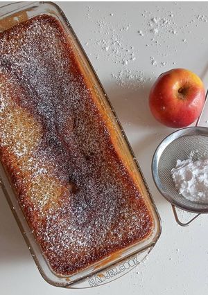 صورة لوصفة كيك فوندو fondant بالتفاح