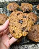 Galletitas avena y harina integral de banana