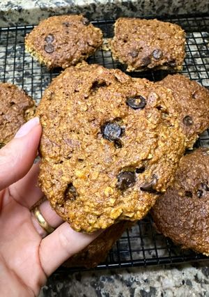 Una foto de Galletitas avena y harina integral de banana