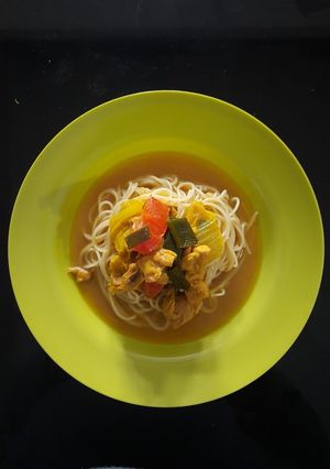 Foto resep Spaghetti Tongseng Ayam