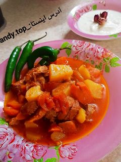 عکسی از دستور تاس کباب