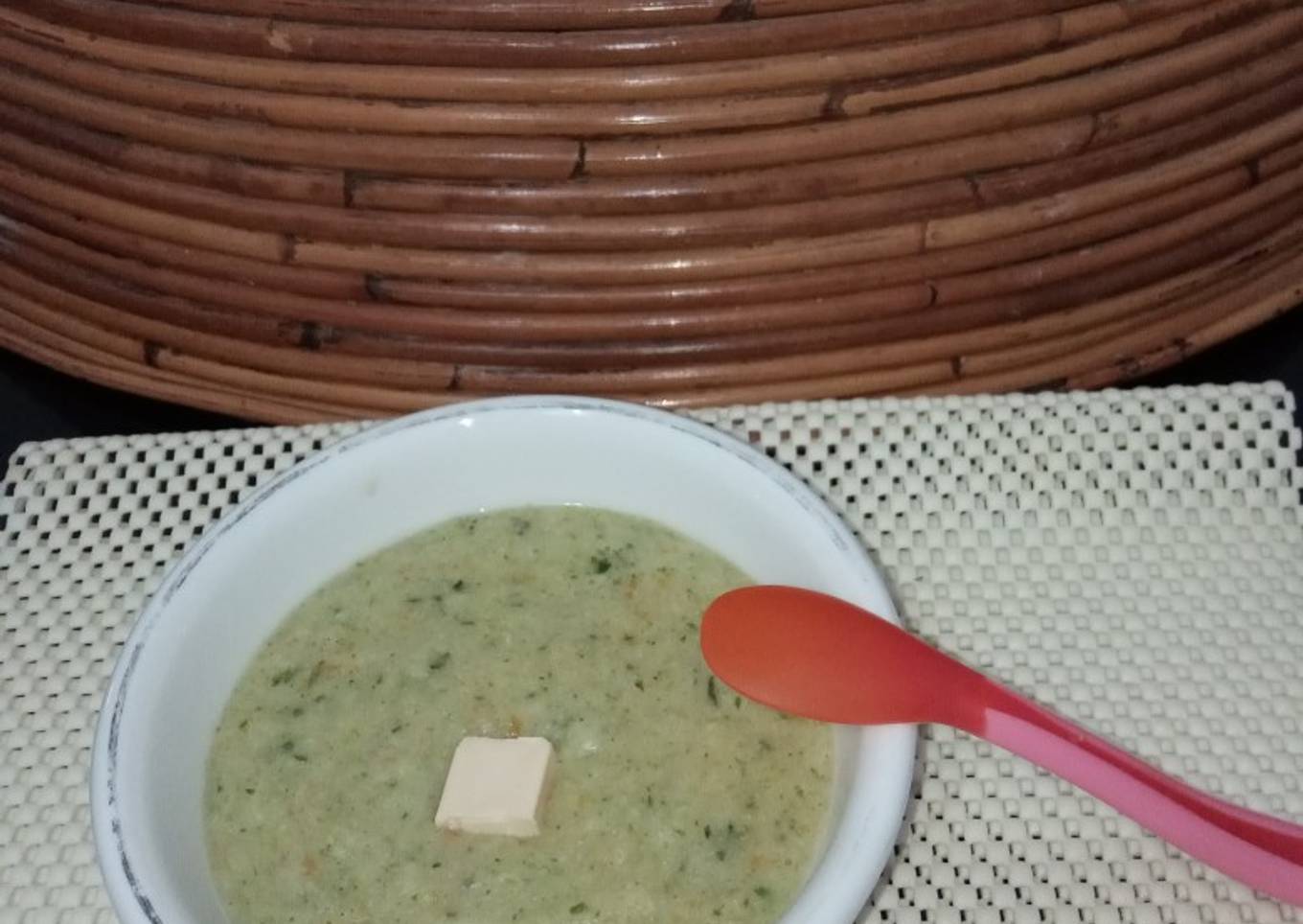 MPASI 8Bulan (Ikan Patin Merah, Sayuran, Keju Blok)