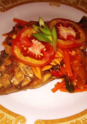 Foto resep Ikan nila saus asam manis
