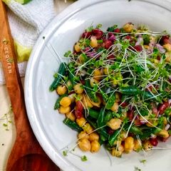 A picture of Three Bean Salad.