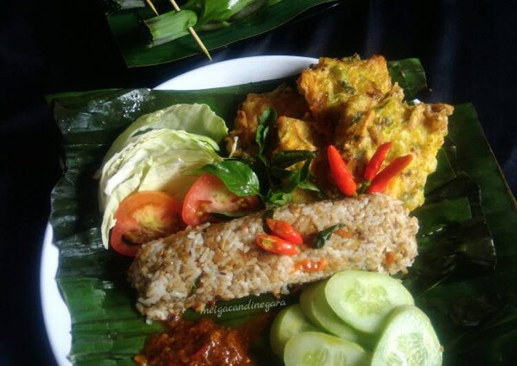 Nasi Oncom Bakar