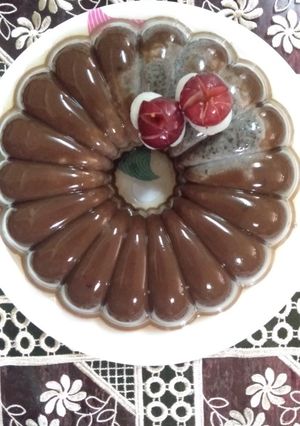 Foto resep Puding Oreo Milo Lapis