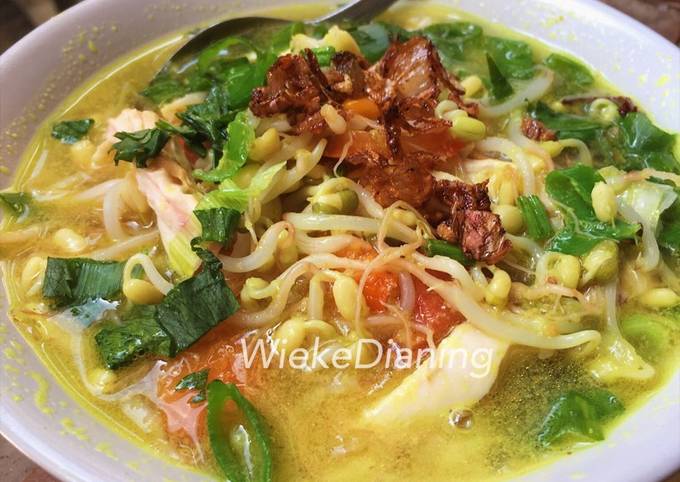 Bagaimana cara membuat Soto ayam gobyos layak jual dijamin enak