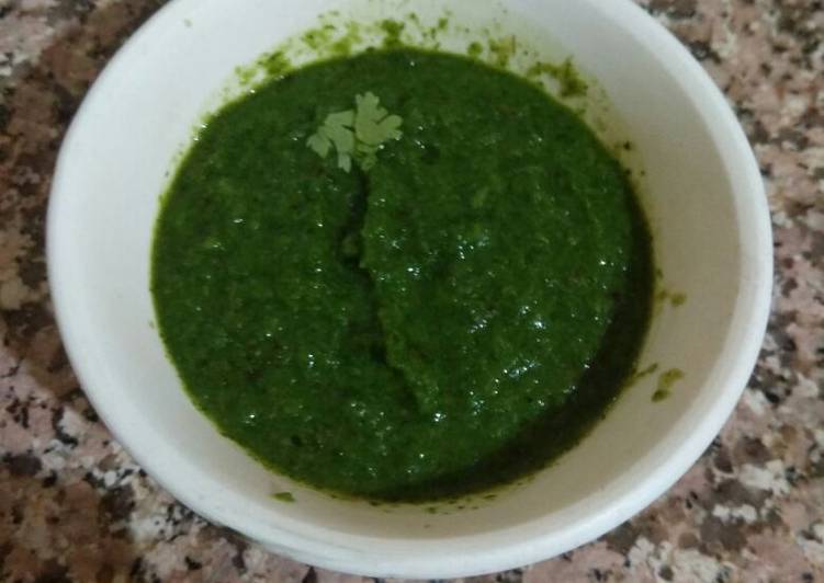 Recipe of Cooking Coriander chutney
