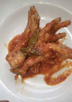 Foto resep Ceker asam pedas rumahan
