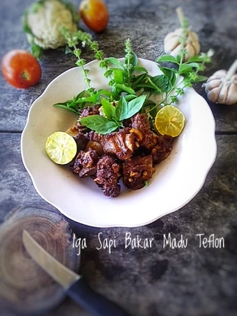 Langkah Mudah untuk Membuat Resep Iga Sapi Bakar Madu Teflon Anti Ribet, Enak