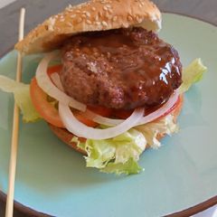 A picture of Beef burger.