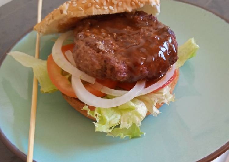 Simple Way to Prepare Super Quick Homemade Beef burger