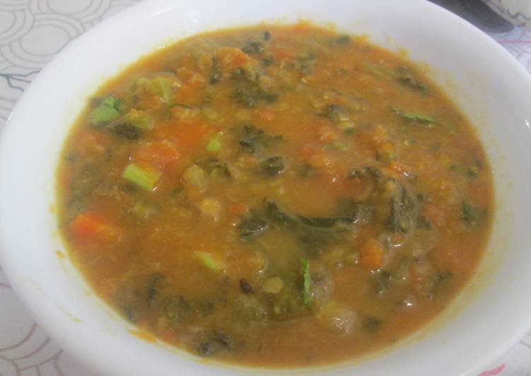 My Kids Love Pumkin-Carrot-Kale Soup