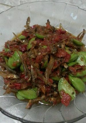 Foto resep Sambel teri vs pete