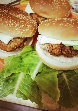 A picture of Kfc Zinger Burger.