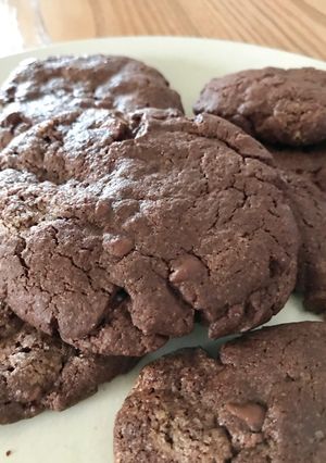 Une photo de Cookies tout chocolat